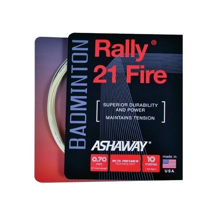 Naciąg badmintonowy ASHAWAY Rally 21 - set beige 2
