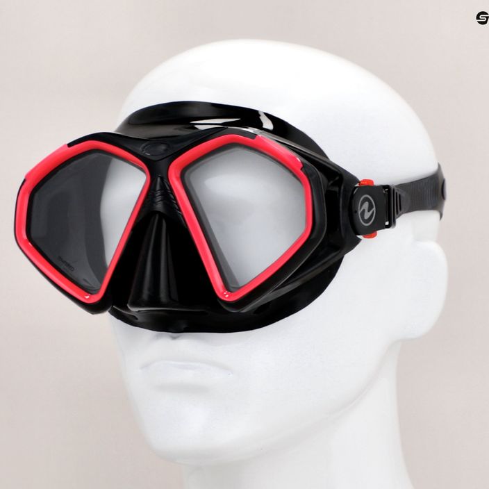 Maska do snorkelingu Aqualung Hawkeye black/pink 8