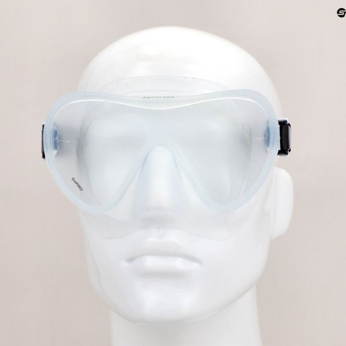 Maska do snorkelingu Aqualung Nabul transparent 11