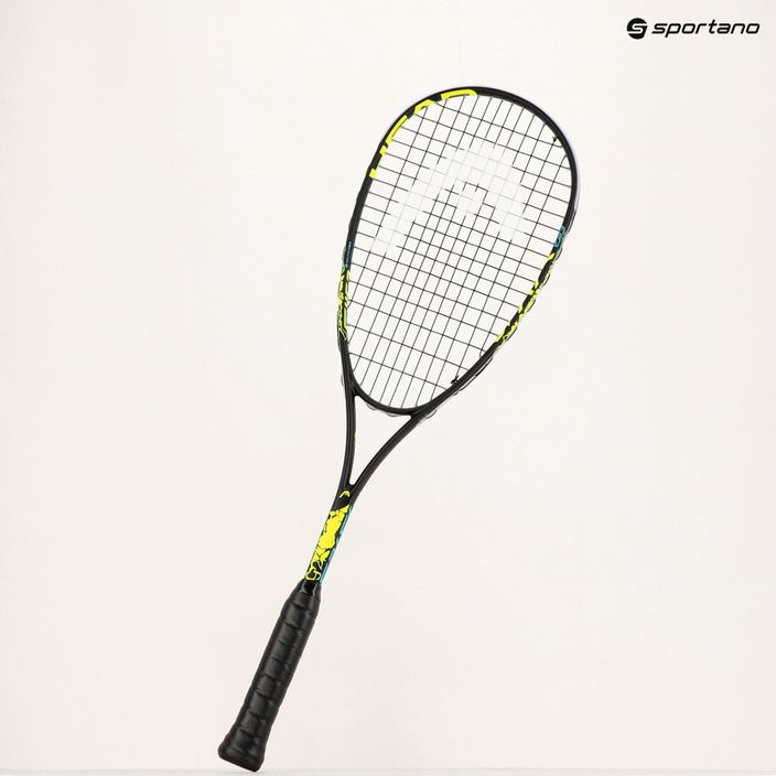 Zestaw do squasha HEAD Spark Elite Pack set black/ yellow/blue 10