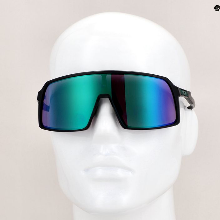 Okulary przeciwsłoneczne Oakley Sutro matte black/prizm road jade 13