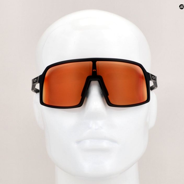 Okulary przeciwsłoneczne Oakley Sutro S matte black/prizm trail torch 13