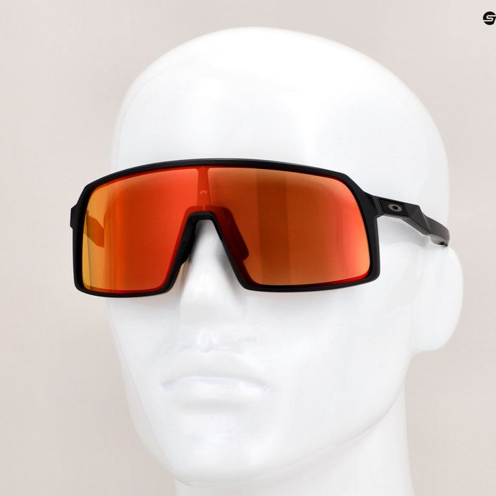 Okulary przeciwsłoneczne Oakley Sutro matte black/prizm trail torch 13