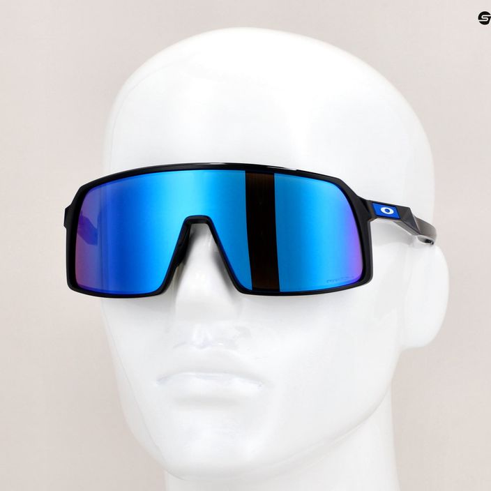 Okulary przeciwsłoneczne Oakley Sutro polished black/prizm sapphire 13