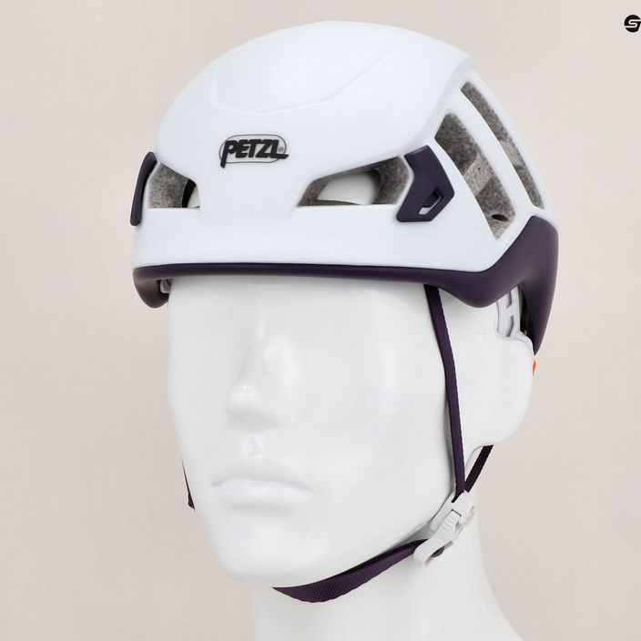 Kask wspinaczkowy Petzl Meteora white/violet 12