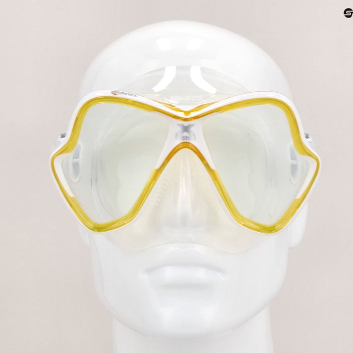 Maska do nurkowania Mares X-Vision clear/yellow 8
