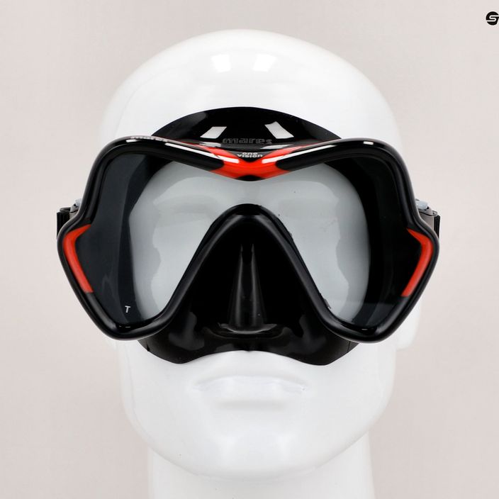 Maska do nurkowania Mares One Vision black/red 8