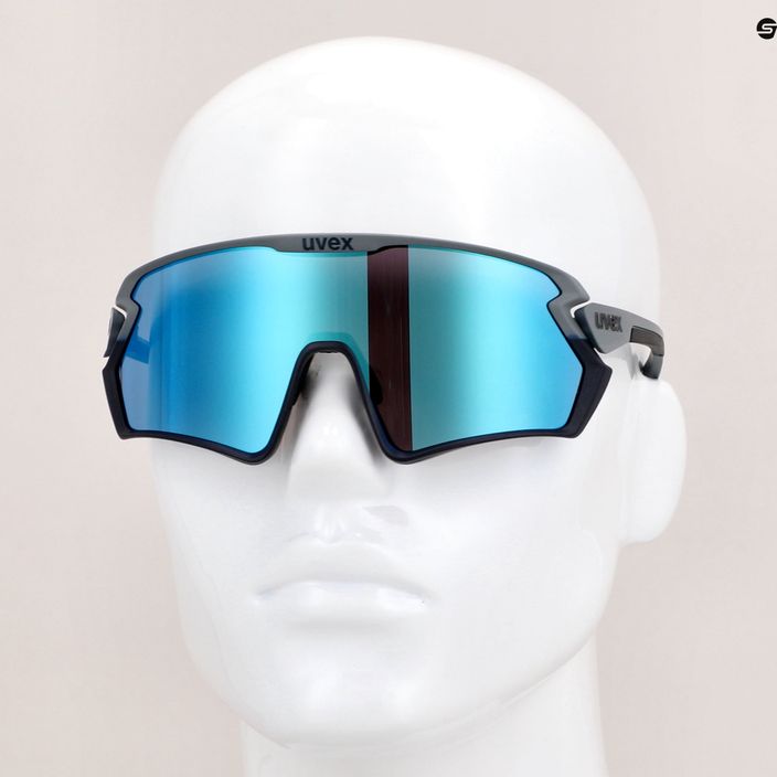 Okulary przeciwsłoneczne UVEX Sportstyle 231 2.0 rhino deep space mat/mirror blue 11