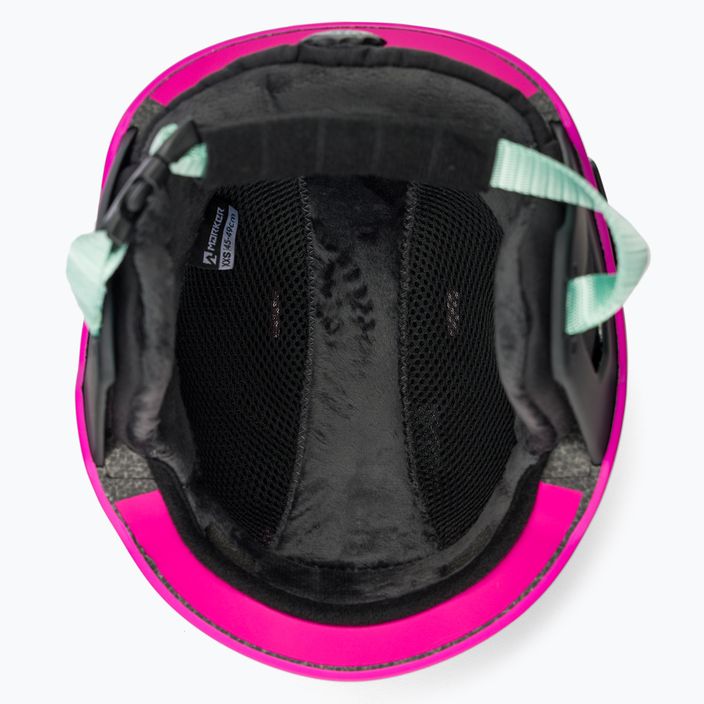 Kask narciarski dziecięcy  Marker Bino pink w/water decal 5