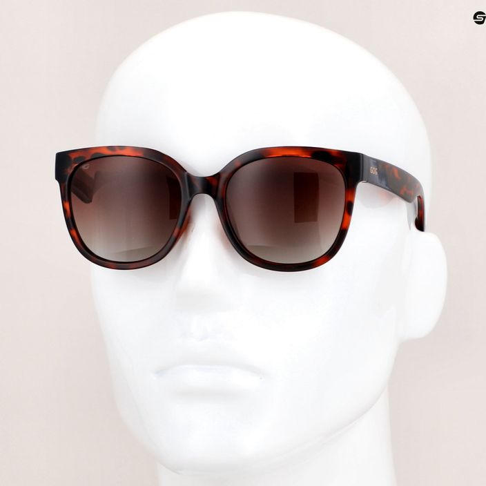 Okulary przeciwsłoneczne damskie GOG Sisi brown demi/gradient brown 10