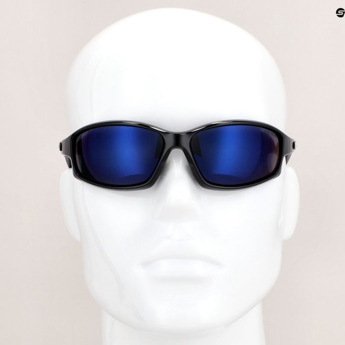Okulary przeciwsłoneczne GOG Calypso black/blue mirror 9