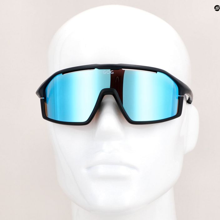 Okulary przeciwsłoneczne GOG Odyss matt navy blue/black/polychromatic white-blue 7
