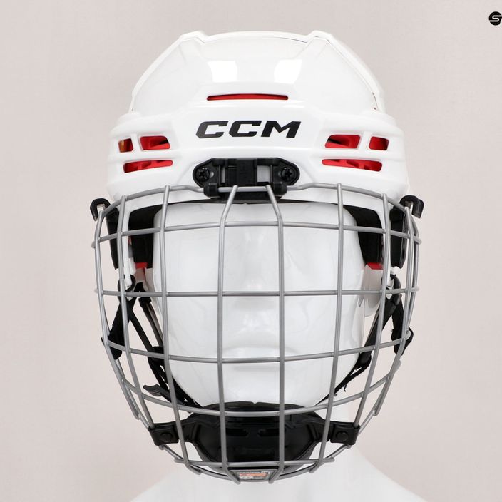 Kask hokejowy dziecięcy CCM Tacks 70 Combo white 15