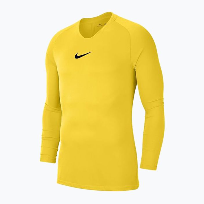 Longsleeve termoaktywny męski Nike Dri-FIT Park First Layer tour yellow/black 4