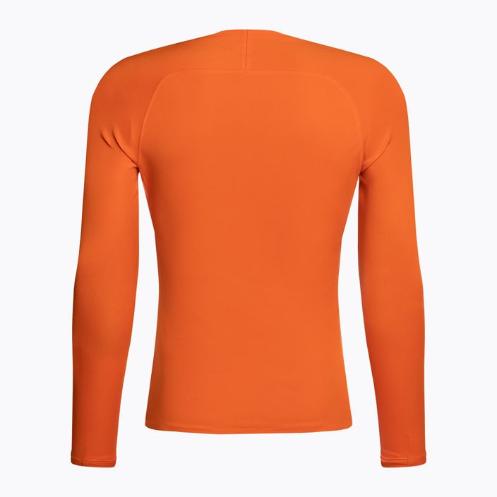 Longsleeve termoaktywny męski Nike Dri-FIT Park First Layer LS safety orange/white 2