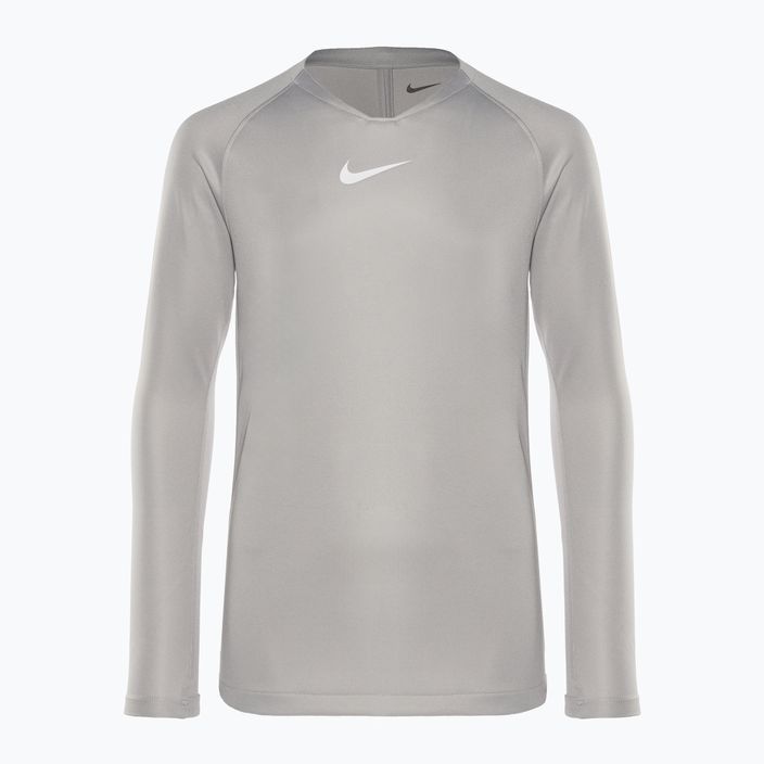 Longsleeve termoaktywny dziecięcy Nike Dri-FIT Park First Layer pewter grey/white