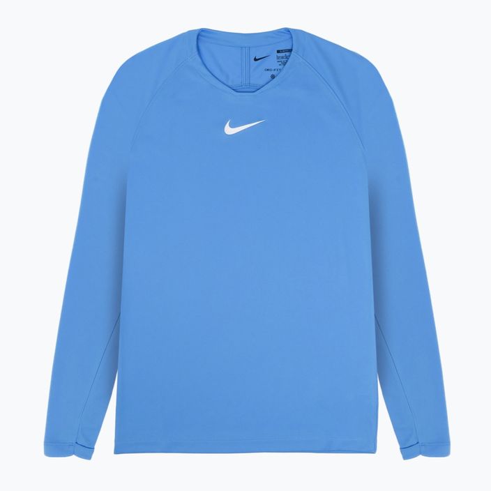 Longsleeve termoaktywny dziecięcy Nike Dri-FIT Park First Layer university blue/white