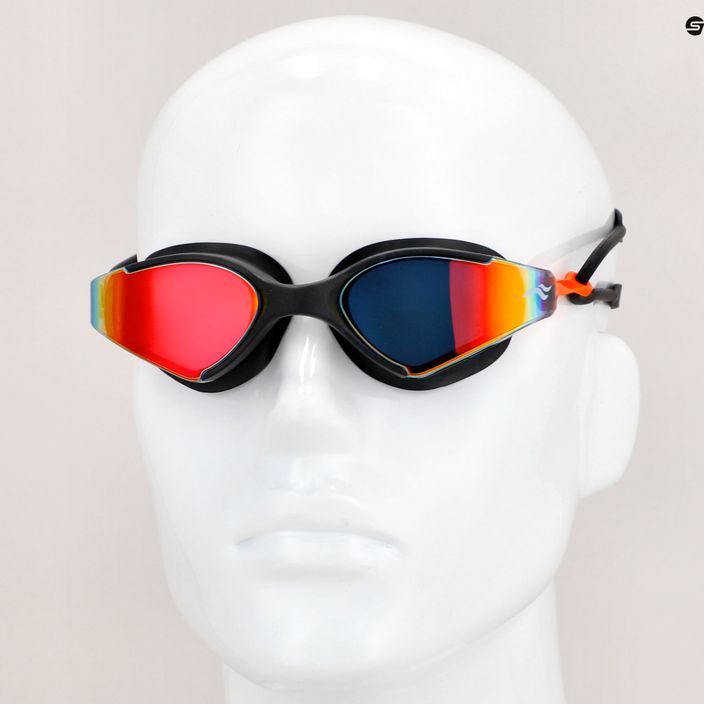 Okulary do pływania AQUA-SPEED Blade Mirror czarne/pomarańczowe 6