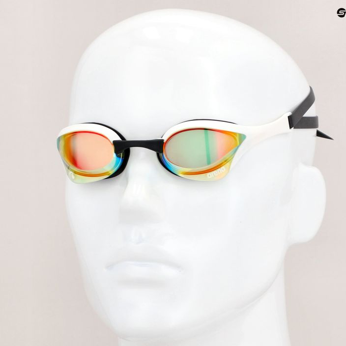 Okulary do pływania arena Cobra Ultra Swipe Mirror yellow copper/white 9
