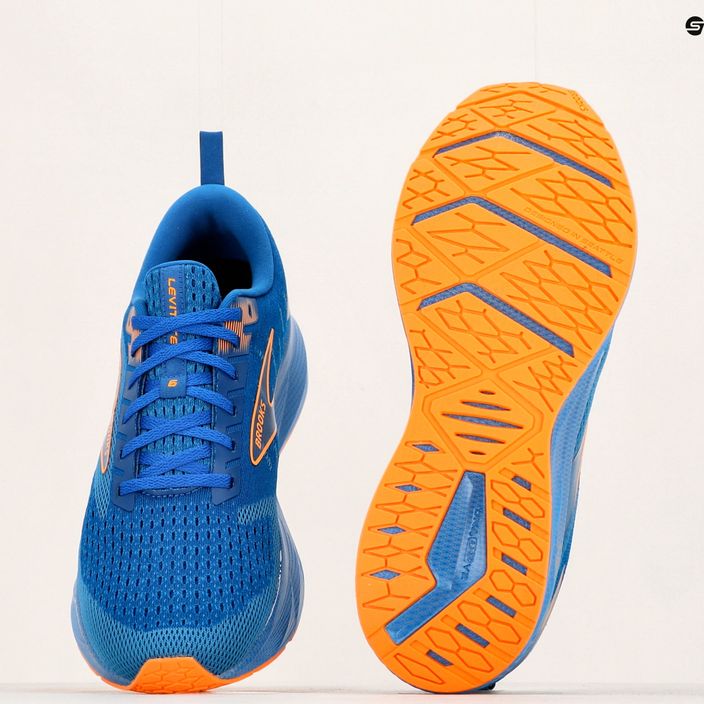 Buty do biegania męskie Brooks Levitate 6 classic blue/orange 17