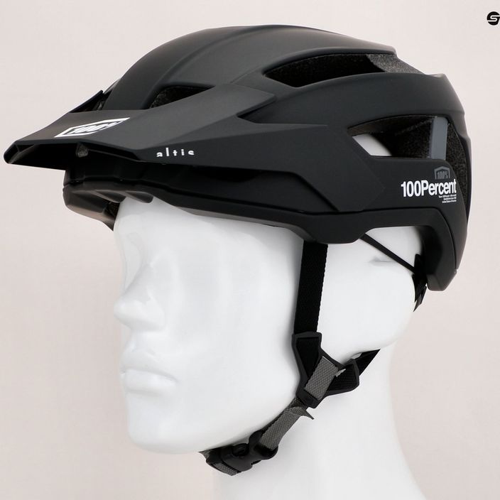 Kask rowerowy 100% Altis CPSC/CE black 7