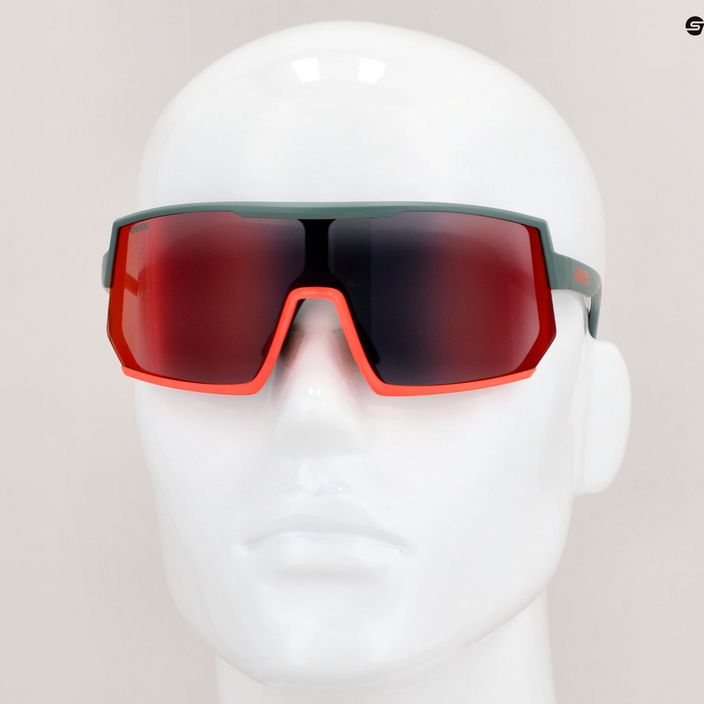 Okulary przeciwsłoneczne UVEX Sportstyle 235 moss grapefruit mat/mirror red 11