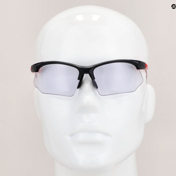 Okulary przeciwsłoneczne UVEX Sportstyle 802 V black red white/variomatic smoke 11