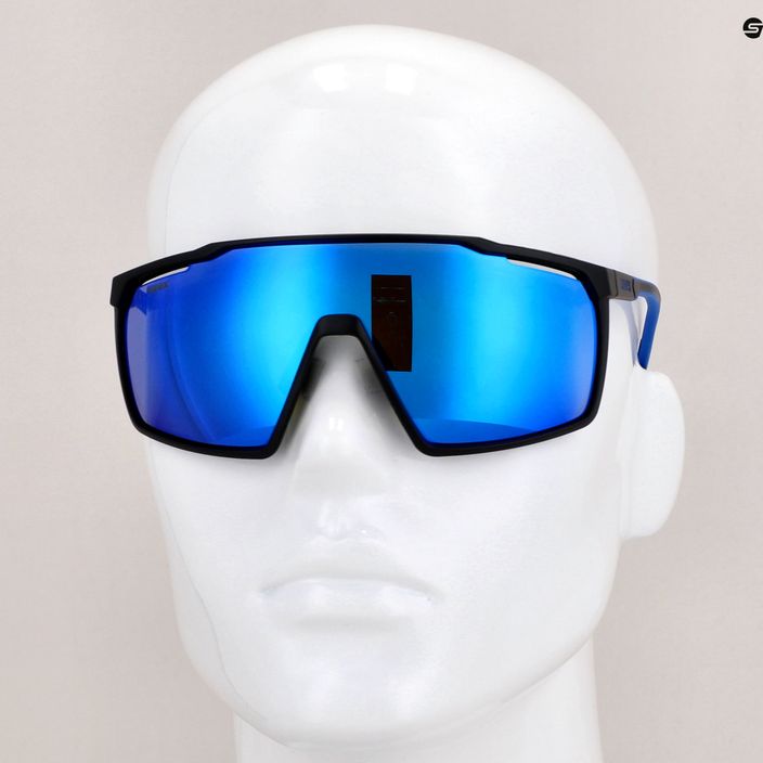 Okulary przeciwsłoneczne UVEX Mtn Perform black blue mat/mirror blue 11