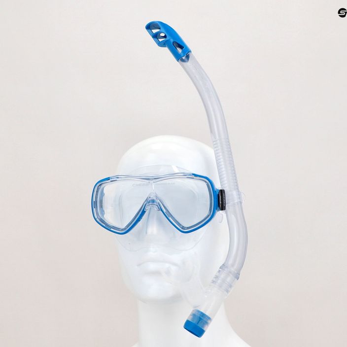 Zestaw do snorkelingu dziecięcy Cressi Ondina + Top clear/blue 13