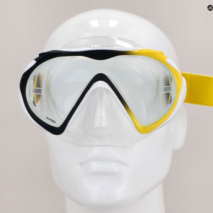 Maska do snorkelingu Aqualung Compass black/yellow 3