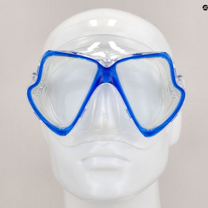 Maska do snorkelingu Mares Zephir blue/clear 3