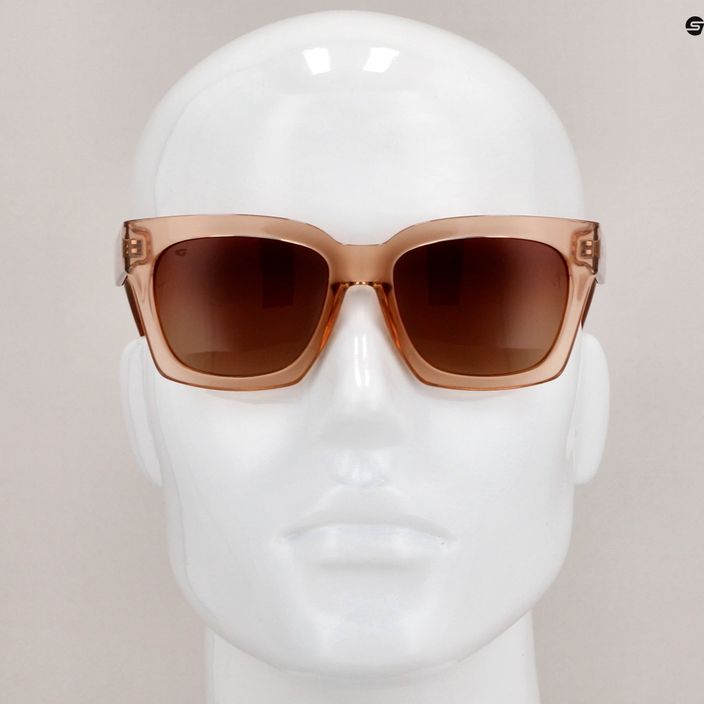 Okulary przeciwsłoneczne damskie GOG Emily cristal brown/gradient brown 10