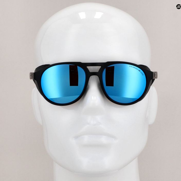 Okulary przeciwsłoneczne GOG Nanga matt black/polychromatic white-blue 10