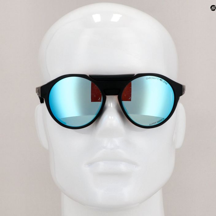 Okulary przeciwsłoneczne GOG Manaslu matt black/polychromatic blue 8
