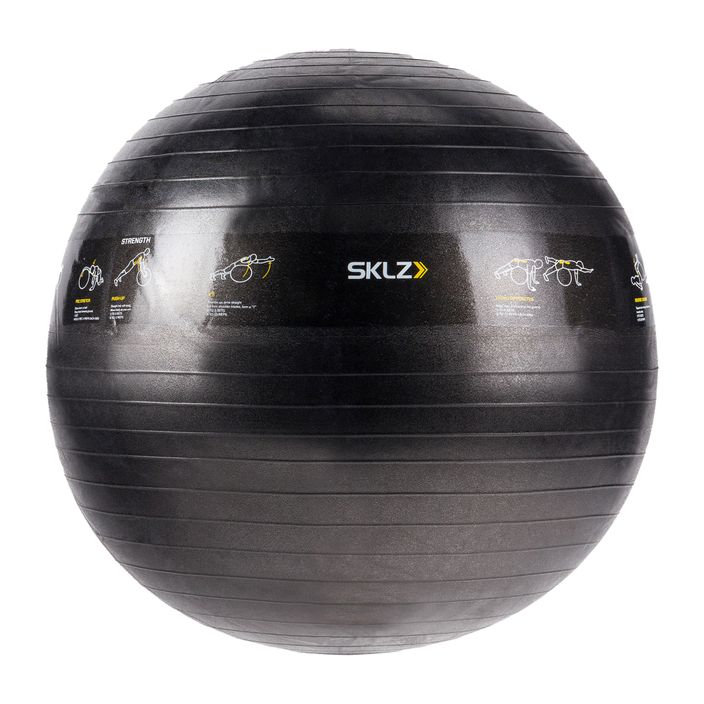 Piłka gimnastyczna SKLZ TRAINERball Sport Performance czarna 0509 65 cm 2
