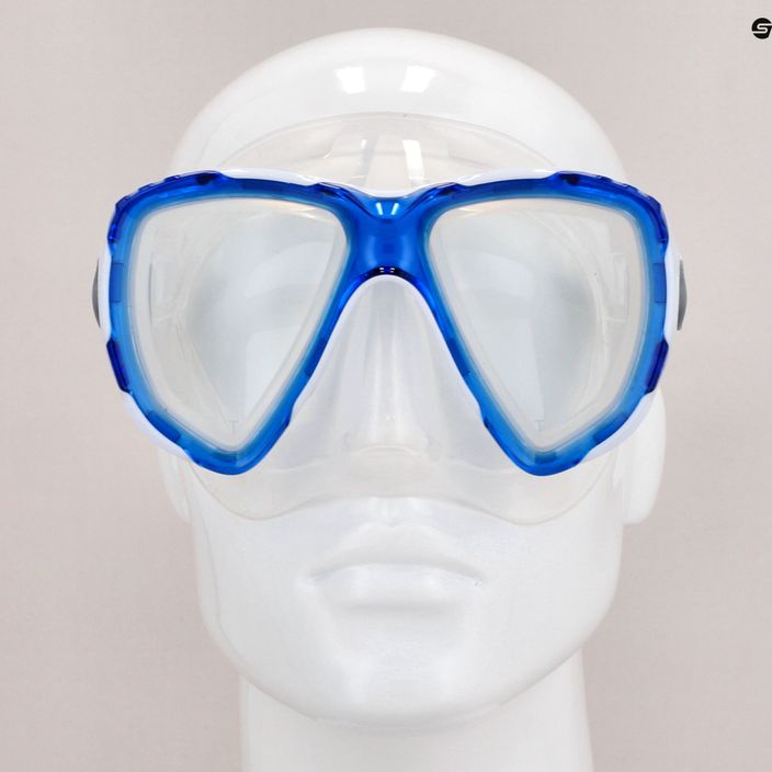 Maska do snorkelingu Mares Trygon blue/clear 8