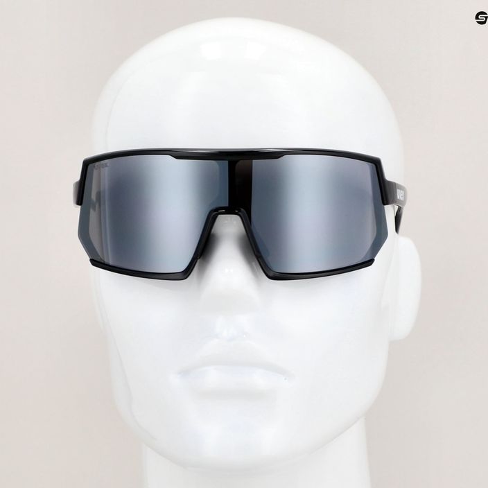 Okulary przeciwsłoneczne UVEX Sportstyle 235 black mat/mirror silver 11