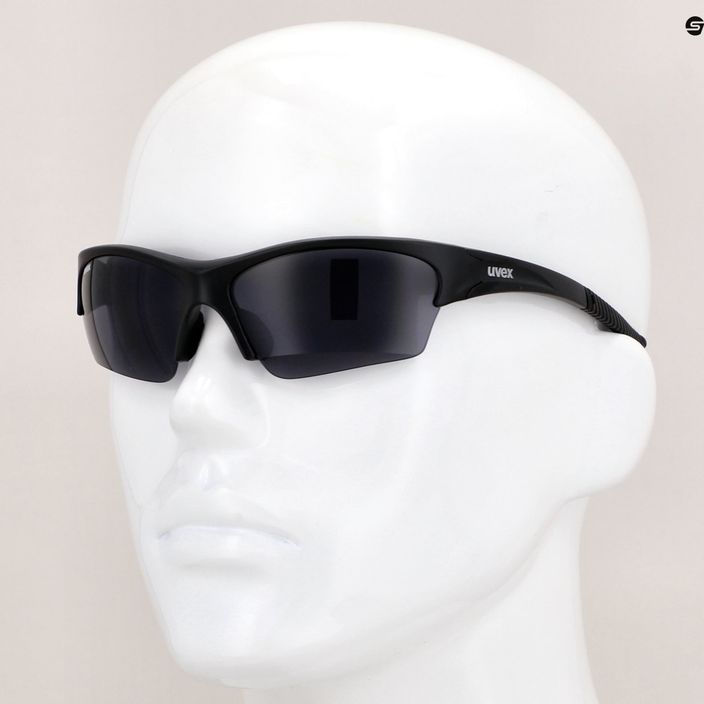 Okulary przeciwsłoneczne UVEX Sunsation black mat/smoke 7