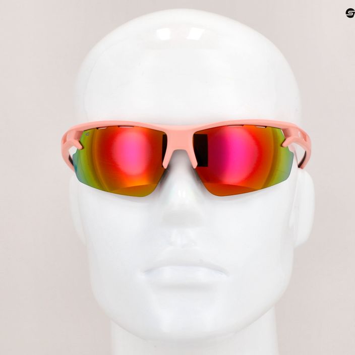 Okulary przeciwsłoneczne GOG Eter matt dusty pink/black/polychromatic pink 9