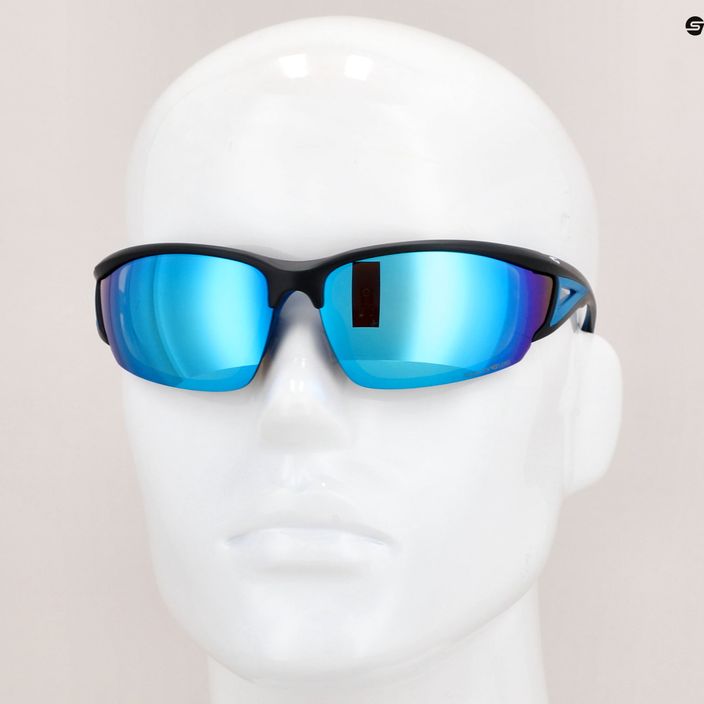 Okulary przeciwsłoneczne GOG Lynx matt black/blue/polychromatic white-blue 11