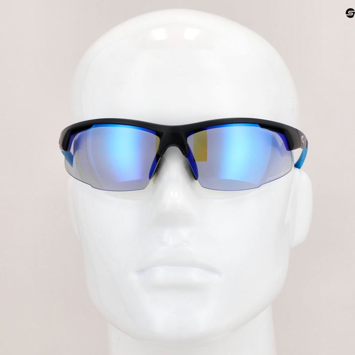 Okulary przeciwsłoneczne GOG Falcon C matt black/blue/polychromatic blue 7