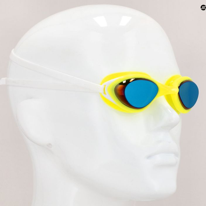Okulary do pływania BlueSeventy Flow Mirror yellow/blue 9
