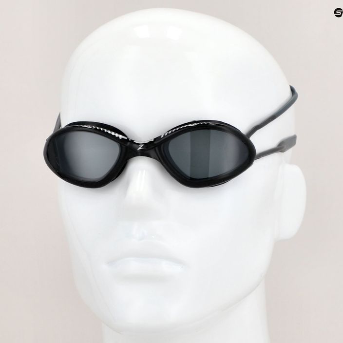 Okulary do pływania Zoggs Tiger black/grey/tint smoke 7