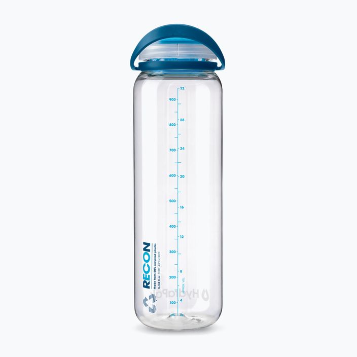 Butelka turystyczna HydraPak Recon 1 l clear/navy cyan 2