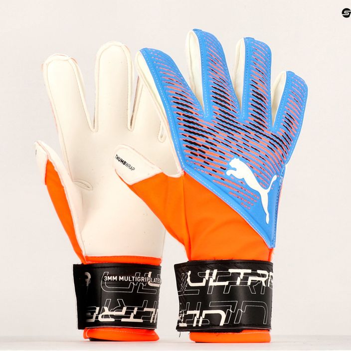 Rękawice bramkarskie PUMA Ultra Grip 3 RC ultra orange/blue glimmer 7