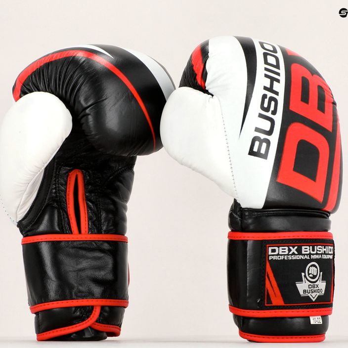 Rękawice bokserskie DBX BUSHIDO sparingowe czarne B-2v7 7
