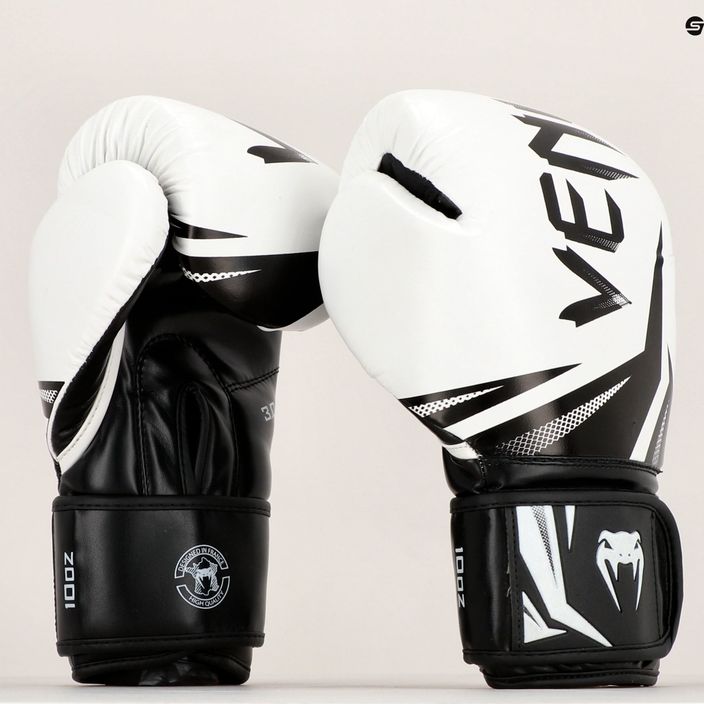 Rękawice bokserskie Venum Challenger 3.0 biało-czarne 03525-210 13