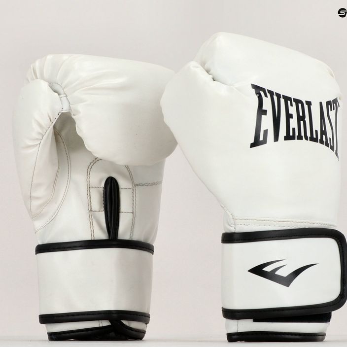 Rękawice bokserskie Everlast Core 4 białe EV2100 7