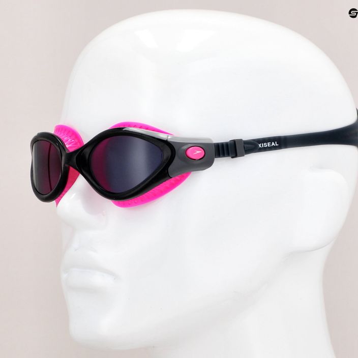 Okulary do pływania damskie Speedo Futura Biofuse Flexiseal Dual Female ecstatic pink/black/smoke 11