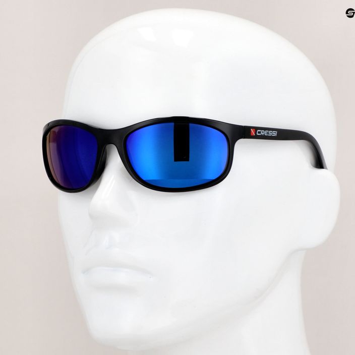 Okulary przeciwsłoneczne Cressi Rocker Floating black/blue mirrored 7